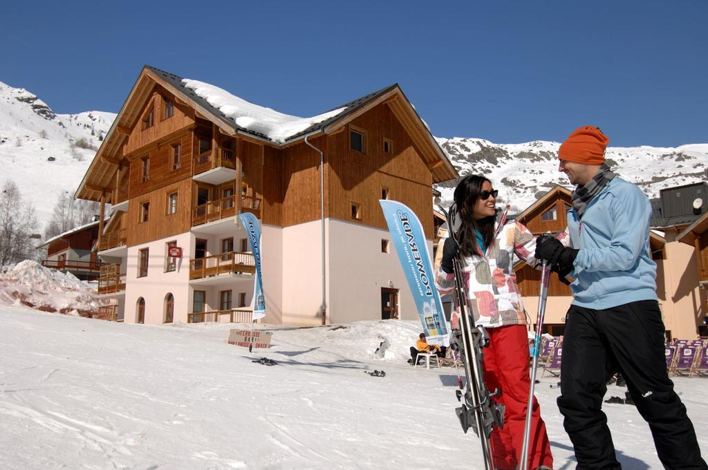 Résidence Prestige Odalys L'Orée des Pistes Saint-Sorlin-dʼArves Exterior foto